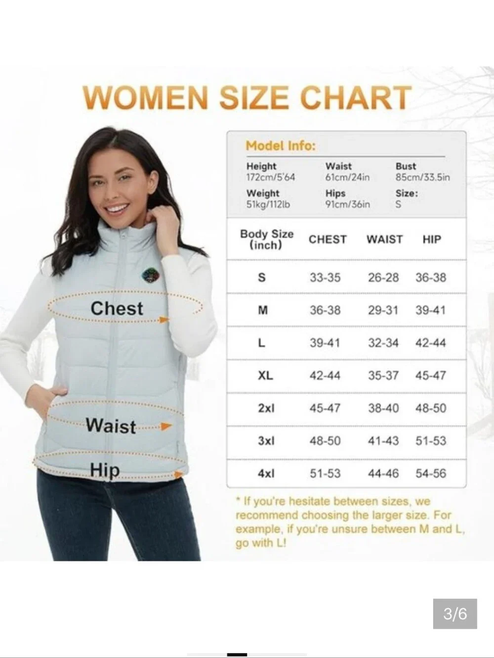 KOVNLO Quilted Heated Smart Vest in Light Grey Mock Neck Women's L